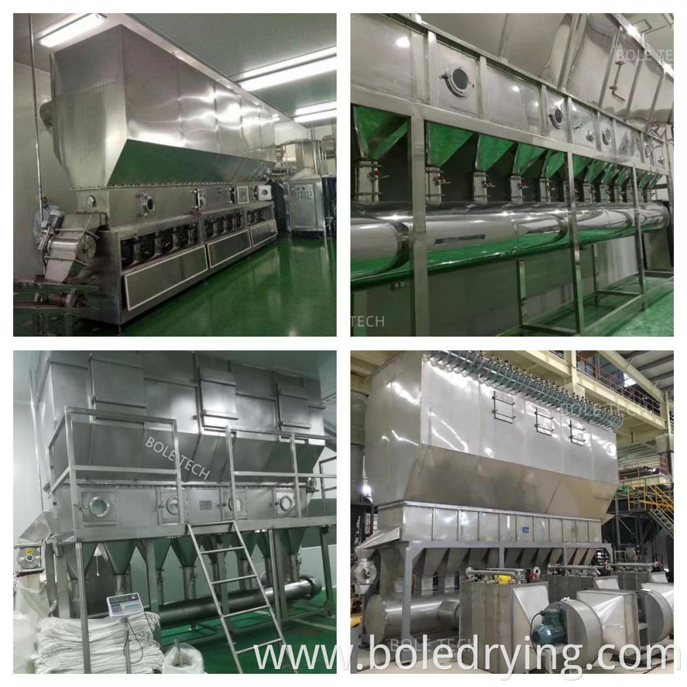 Horizontal Fluidized Bed Dryer